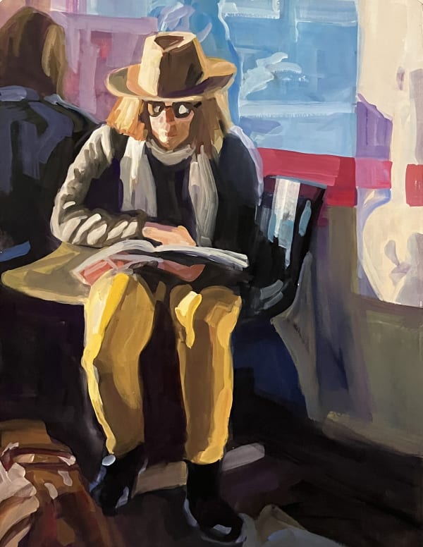 Acrylic on wood panel