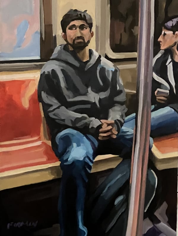 Acrylic on wood panel