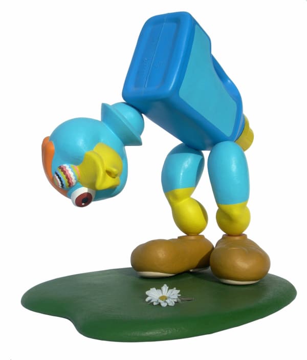 Whistling Bird, 1998 Mixed media