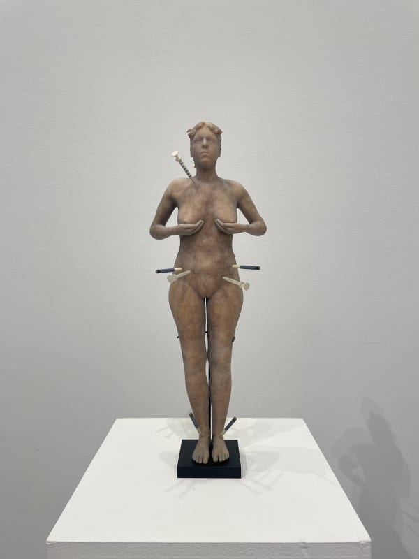 Self Portrait as a Fertility Goddess, 2021 Colored Rubber 3D Print, Syringe 3D Prints