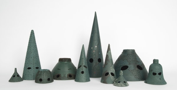 Always & Forever (forever ever ever) No. 6, 2021 Pigmented porcelain, underglazes, glaze