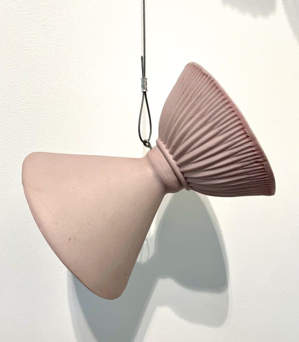 Silence Magical Thinking (Pink), 2009 Slip-cast and handbuilt ceramics, pigmented clay, glaze, plastic, wax