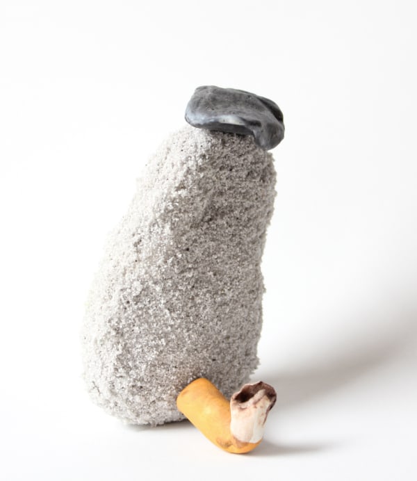 UNUN, or, Unknown Soldier, 2019 Polymer clay, pumice, gouache