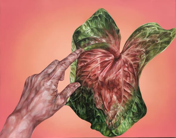 Tap, 2019 Oil on panel