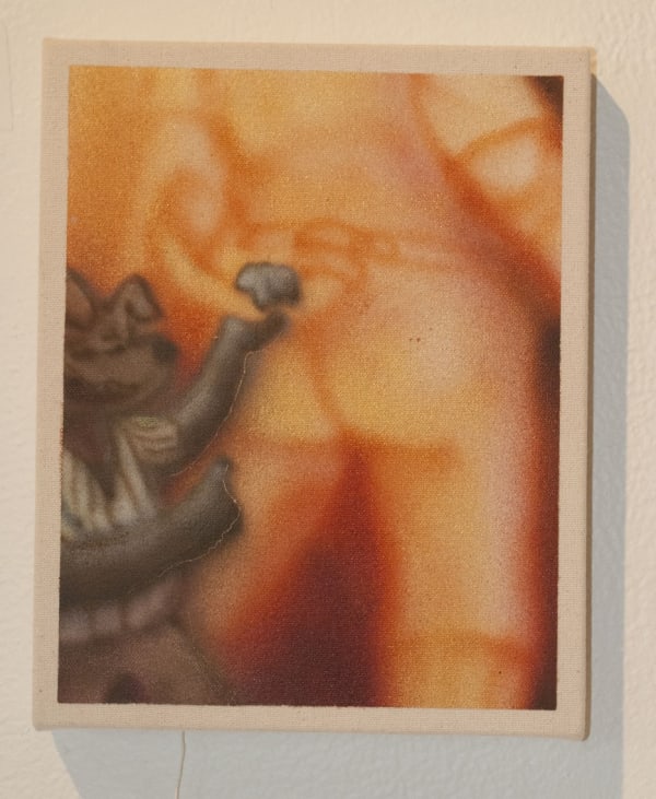 Tail Grab, 2019 Acrylic on canvas