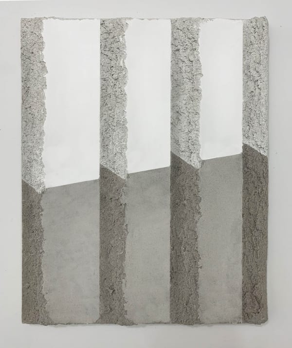 Untitled, 2019 acrylic and pumice on canvas