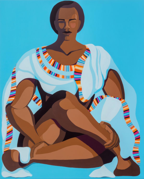 Figure, 2020 acrylic on canvas