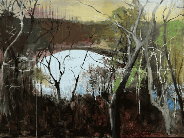 Joe Diggs, Micha's Over Blue Void, 2021