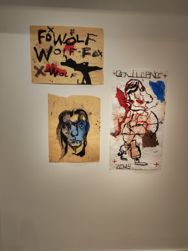 Brad Kahlhamer, 2023 Installation view