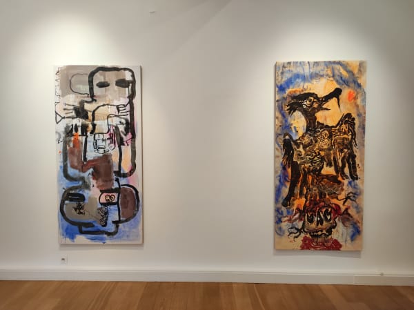 Brad Kahlhamer, 2023 Installation view