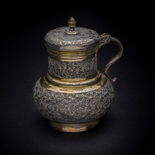 Ottoman Gilt Silver Jug