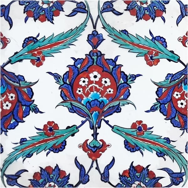 HIGHLY IMPORTANT IZNIK TILE PANEL