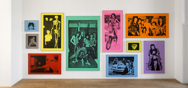 Steven Shearer at the Charles Riva Collection, Brussels.