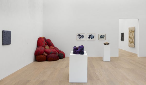 Ausstellungsansicht/Exhibition View SHEILA HICKS 2024 © Josef Albers Museum Quadrat Bottrop, Foto: Philipp Ottendörfer