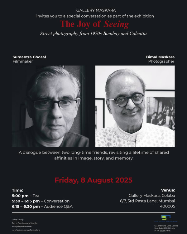 The Joy of Seeing (Street photography from 1970s Bombay and Calcutta)