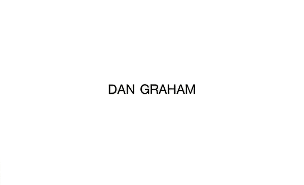 Dan Graham architectural models, conceptual pieces and photographs