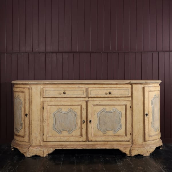 19TH CENTURY PAINTED BUFFET