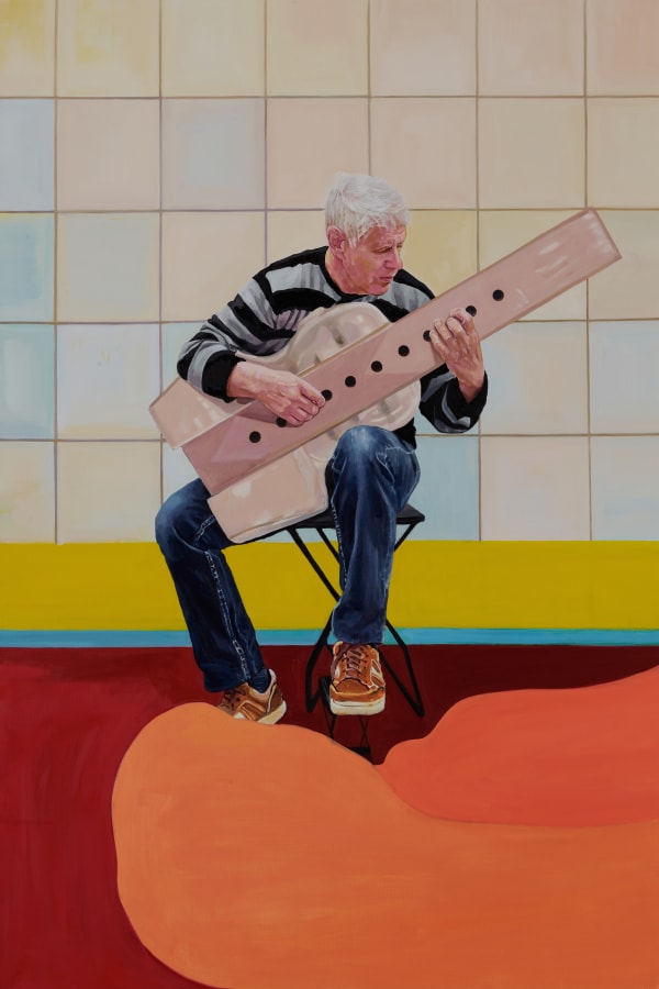 Nine Hole Bridge oil on linen 145.3 x 96.9cm 2023