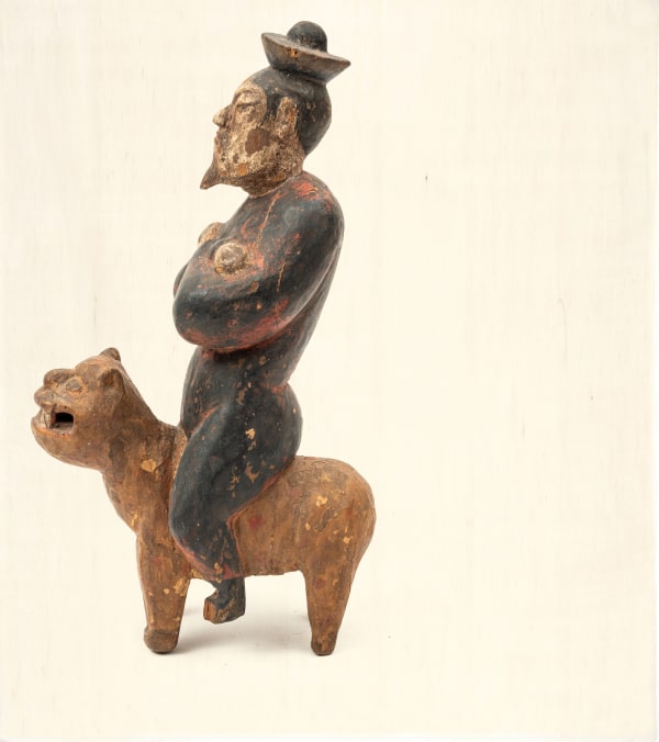 The man who rode a spiritual animal / Kkokdu Series hanji, digital pigment print 110 x 93cm 2021 ed 1/5