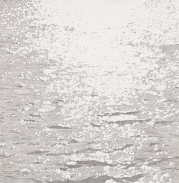 JEONG YONGKOOK Flow ink on hanji 69 x 68cm 2020