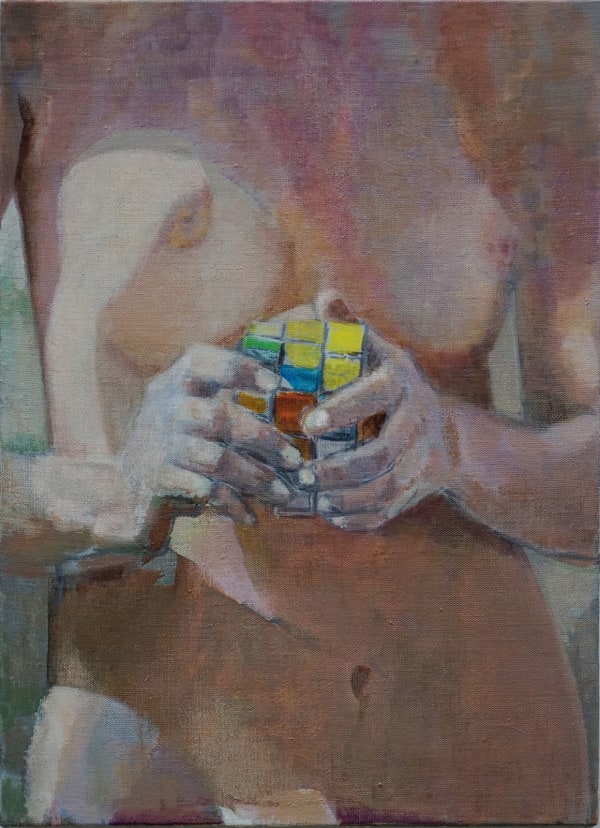 KANG SEOKHO Untitled oil on linen 73 x 53.3cm 2021