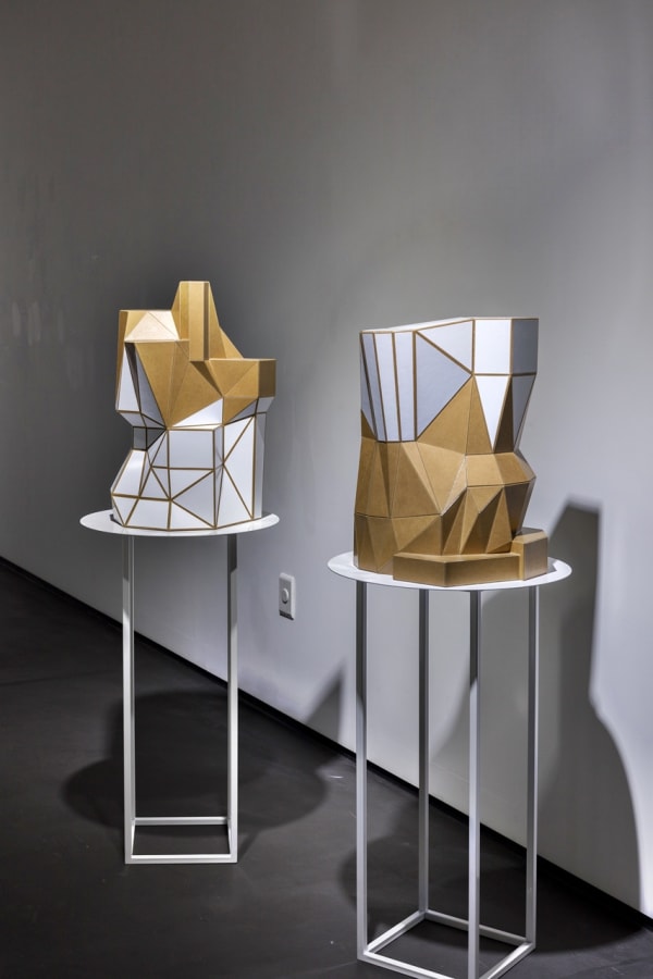 CHO JAIYOUNG Construction cardboard, contact paper dimensions variable 2018