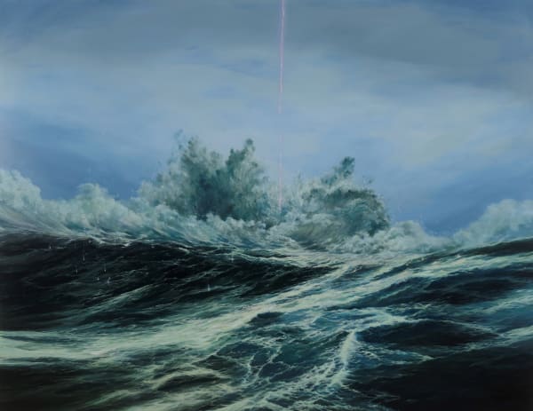 Unknown Artist-Nov 6th 19 oil on canvas 140 x 180cm 2024