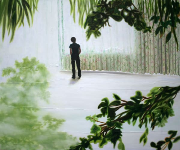 Hotel Paradise oil on canvas 73 x 91cm 2019