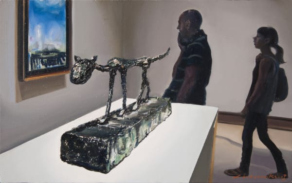 Ways of Seeing-Cat Ⅱ oil on canvas 33.4 x 53cm 2018