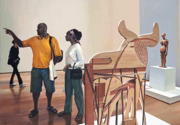 Ways of Seeing-Bull oil on canvas 112.1 x 162.2cm 2017