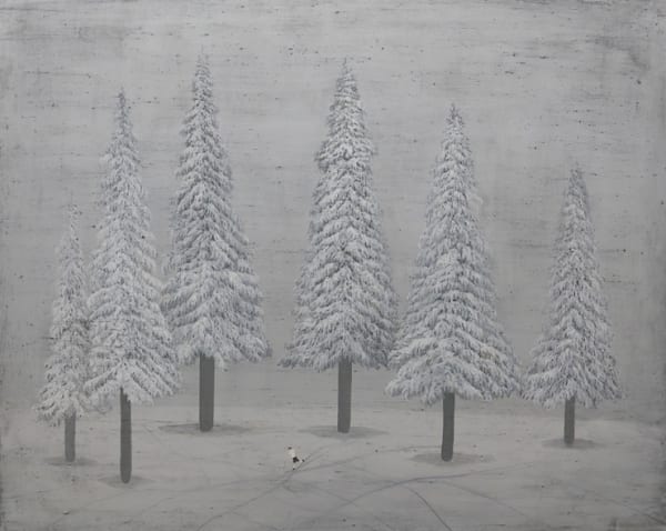 SHIM BONGMIN Silent Play oil on canvas 72.7 x 90.9cm 2016