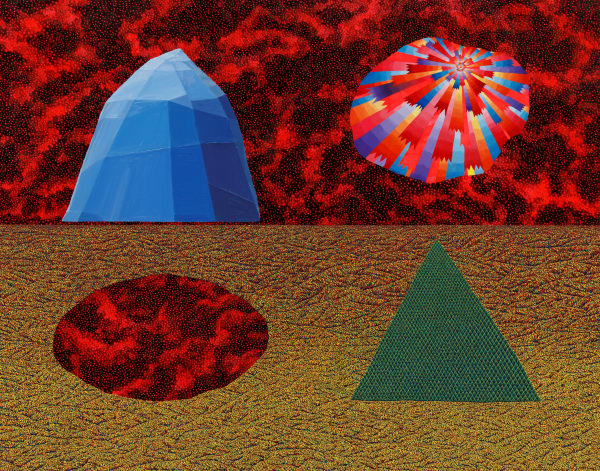 Ahn Doojin 드드드드 130 x 163cm oil and acrylic on canvas 2019