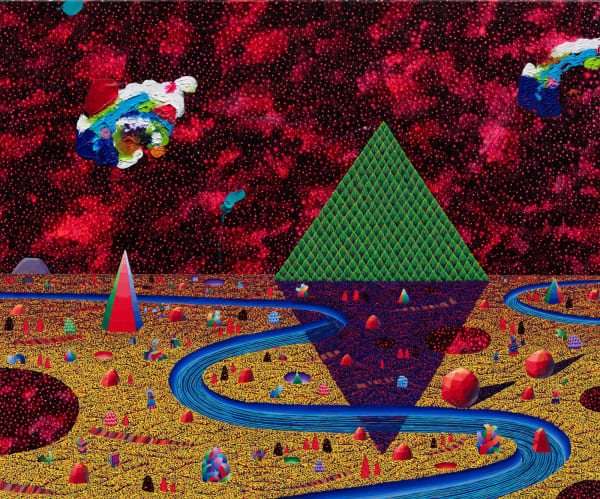 AHN DOOJIN Resemblance and Likeness oil and acrylic on canvas 60.5 x 72.5cm 2020