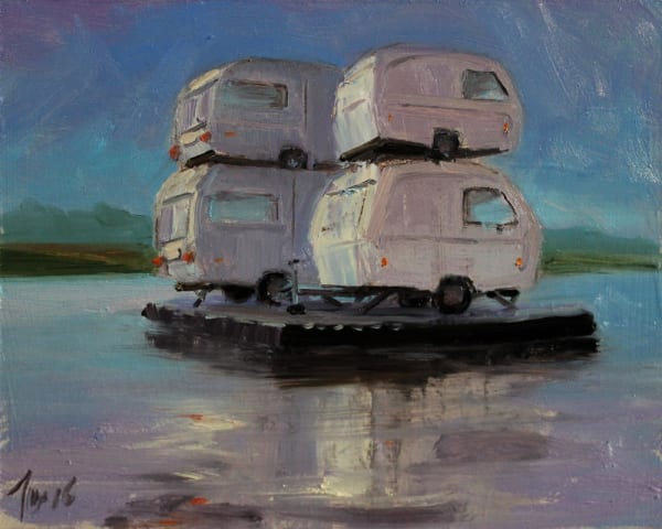 Jannes Koetsier, Hoogbouw op het water