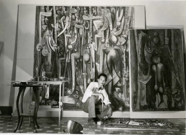 Wifredo Lam - Sans titre, 1973