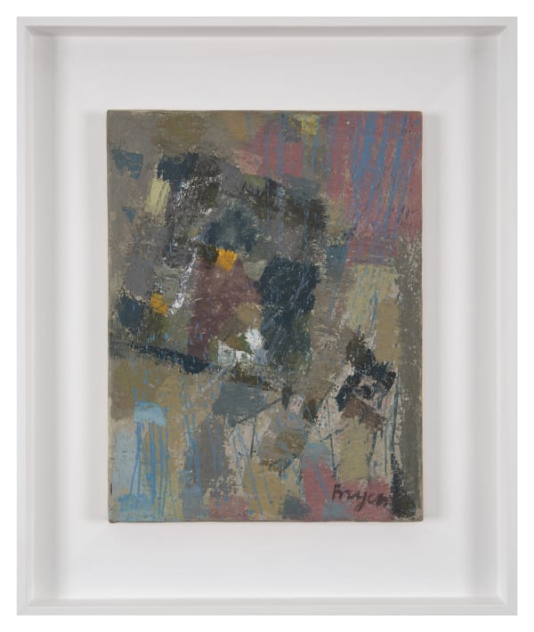 Camille Bryen, Composition 373 - Hommage à Toulouse Lautrec, 1963