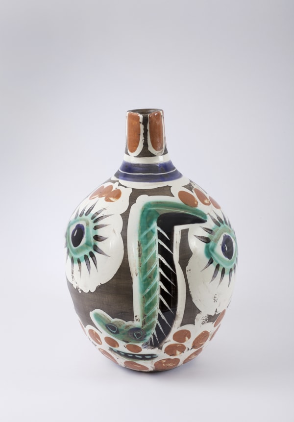 Pablo Picasso, Visage au nez noir, 1969