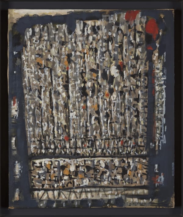 Roger Bissière, Composition grise, 1964