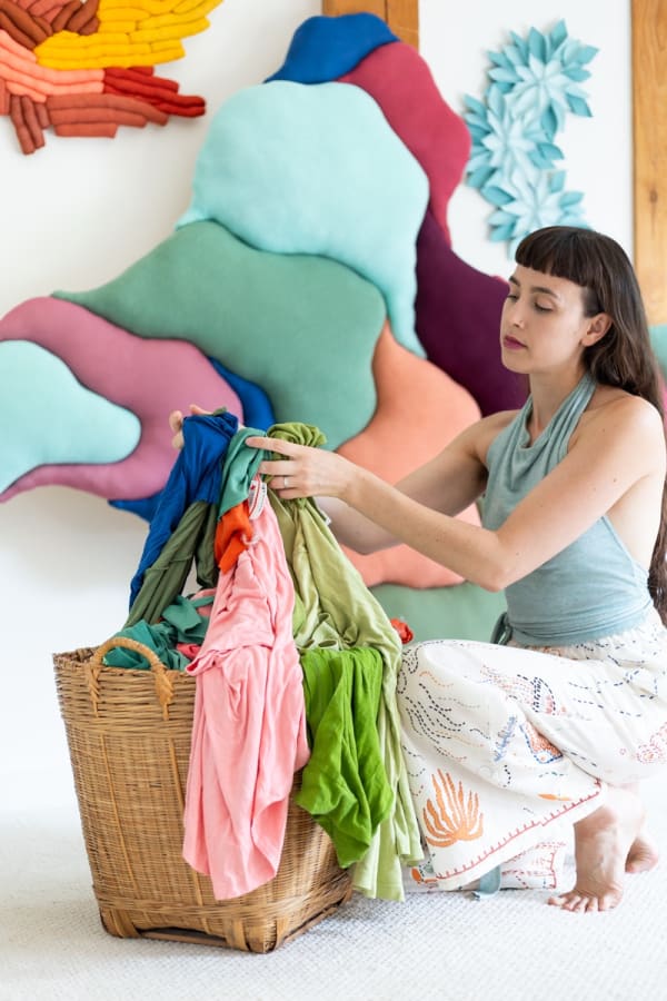 Sienna Martz in her studio, 2023.Photo: Joy Masi