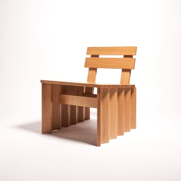 The inaugural exhibit at Mill Valley's new Chandler Gallery includes works like Hanneke Lourens' "Lounge Chair." (Courtesy of Chandler Gallery)