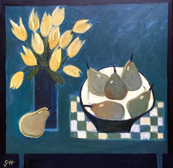 Gill Hamilton, Tulips and Pears