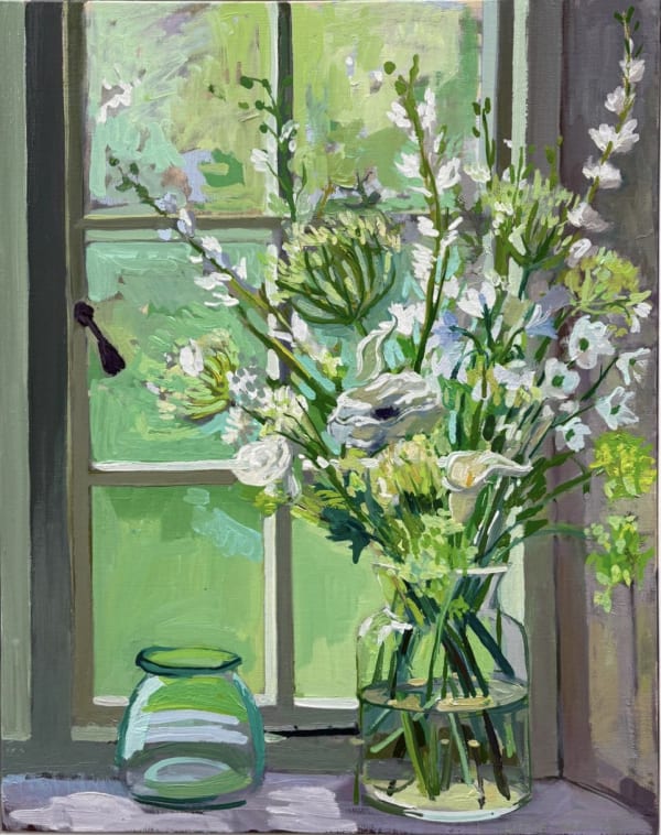 Lizzie Bentley, White Flowers in the Window