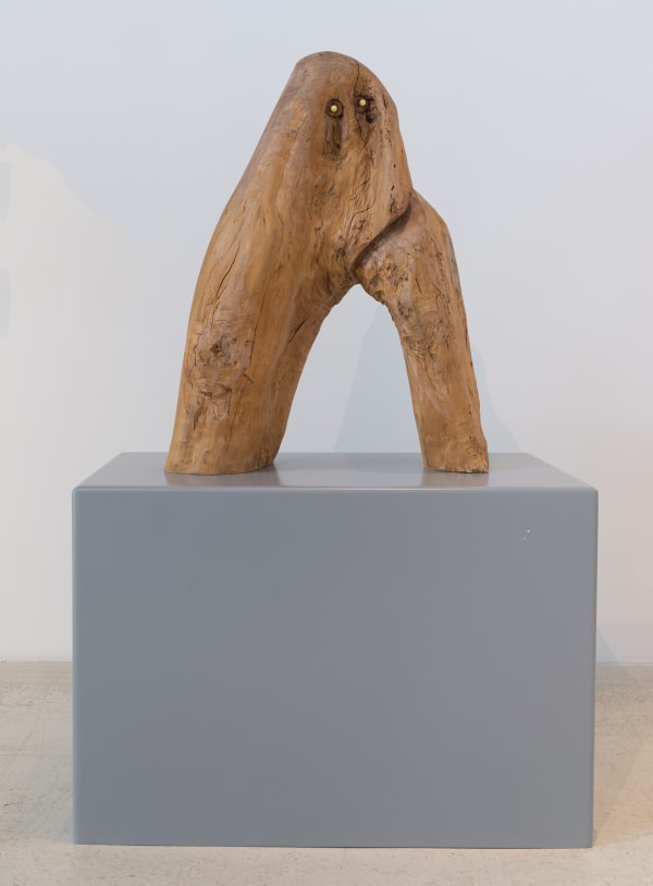 Ala Bashir Duality, 2025 Wood 64 x 40 x 20 cm