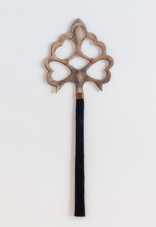 Antiqued piece with Makhala motifs