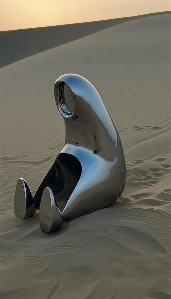 Fatma Al Shebani The Bouqnaq, 2021 - 2022 Stainless Steel 90 x 70 x 40 cm edition of 5
