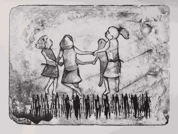 Abdul Rahman Katanani Untitled, 2014 Lithograph on paper 56 x 76 cm 29 & 31 of 40
