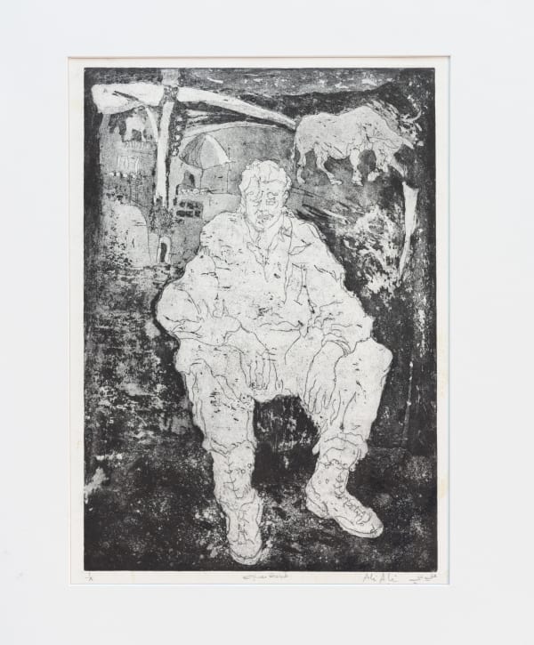 Ali Ali Untitled , 2001 Etching on paper 36 x 27 cm 1 of 8