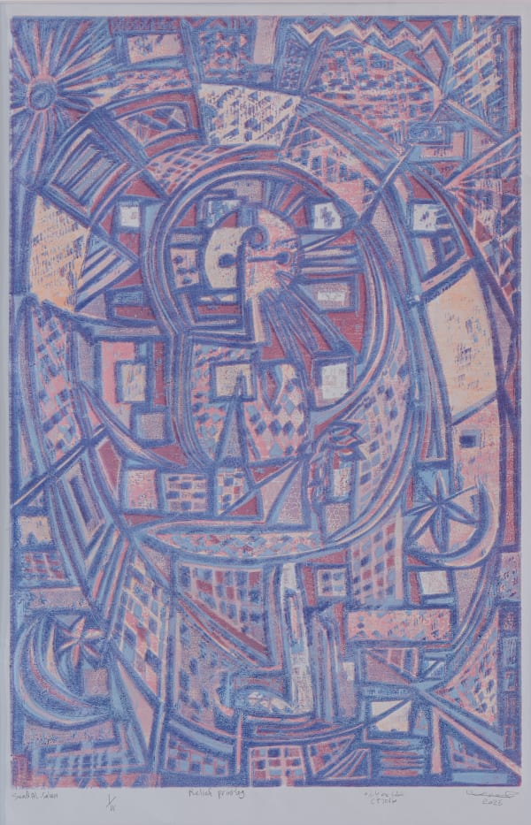 Suad Al Salem Cases Series, 2025 Relief print 61 x 41 cm 1 of 4