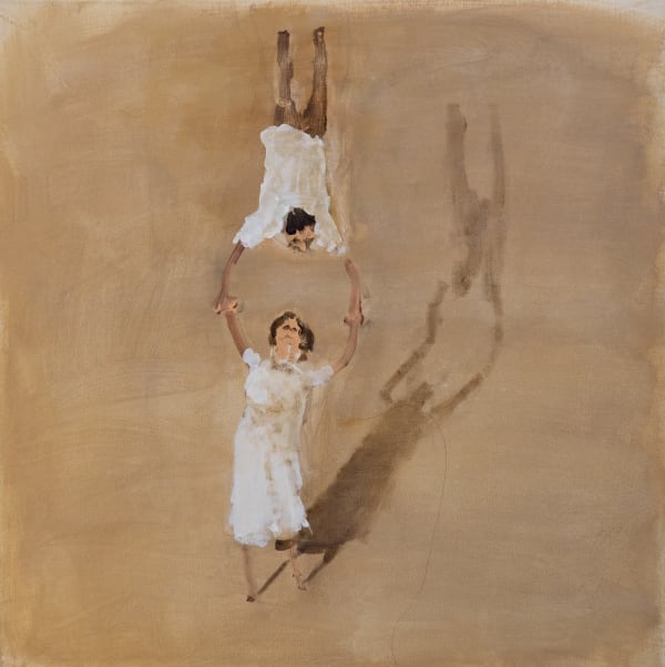 Nasser Hussein Untitled , 2024 Acrylic on canvas 70 x 70 cm