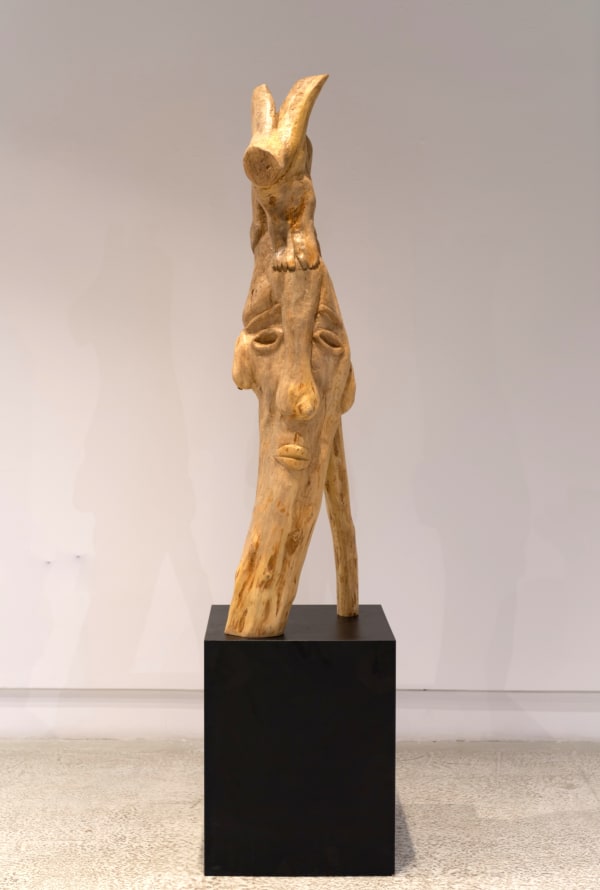 Ahmed Nouh Freedom, 2025 Wood 109 x 27 x 20 cm